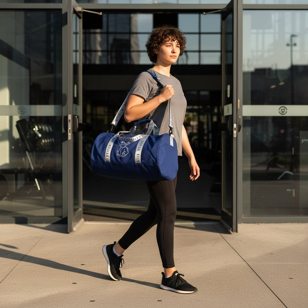 Sac de sport Stitch 47 x 28 cm - 100% Polyester