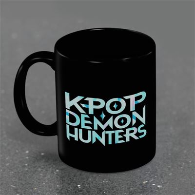 Mug Logo KPop Demon Hunters - Black Collection 315 ml
