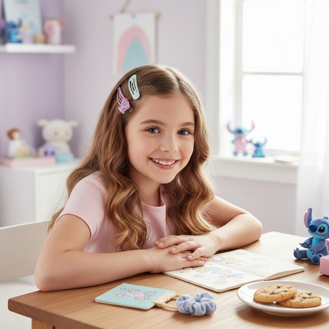 Barrettes pour cheveux Stitch - Set de 4