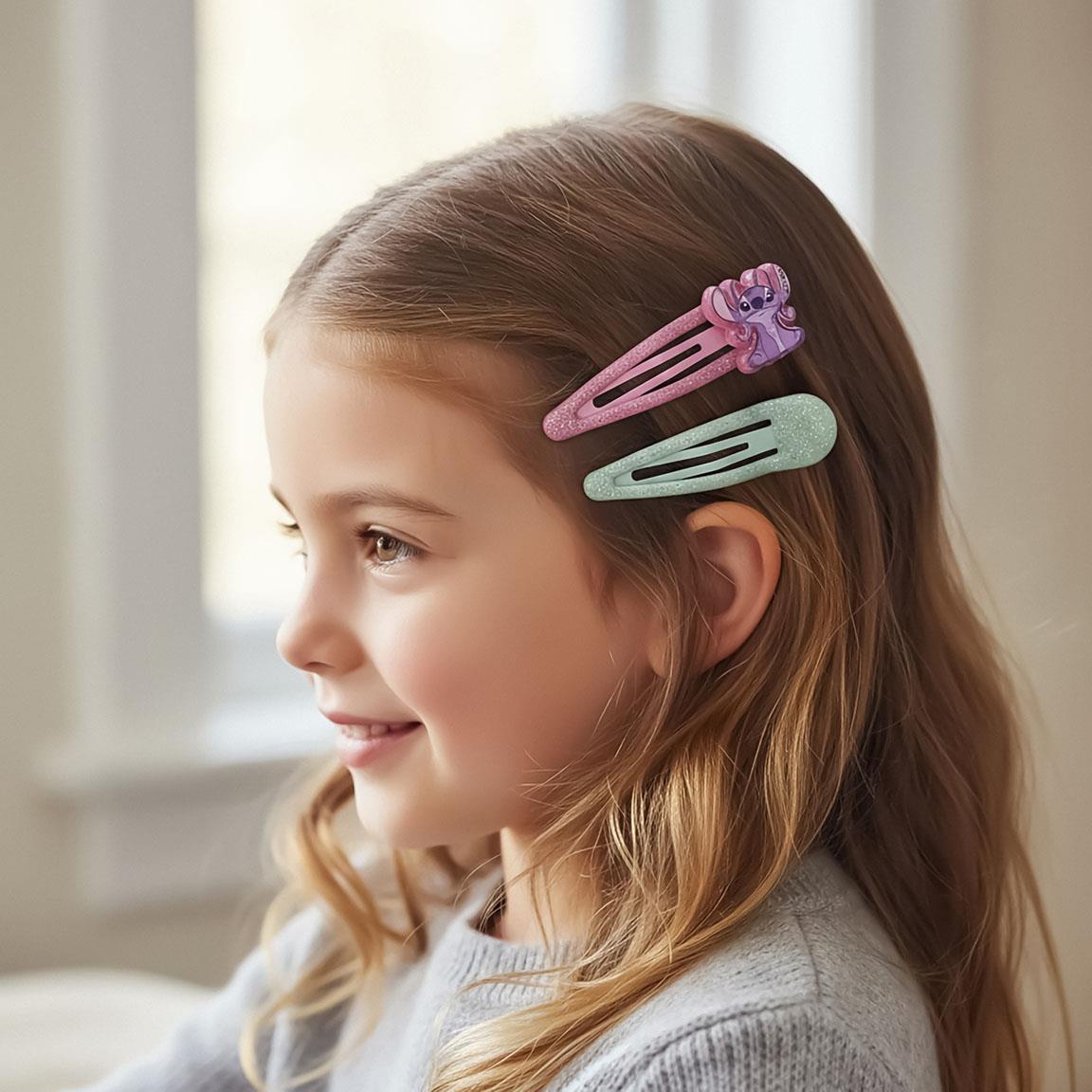 Barrettes pour cheveux Stitch - Set de 4