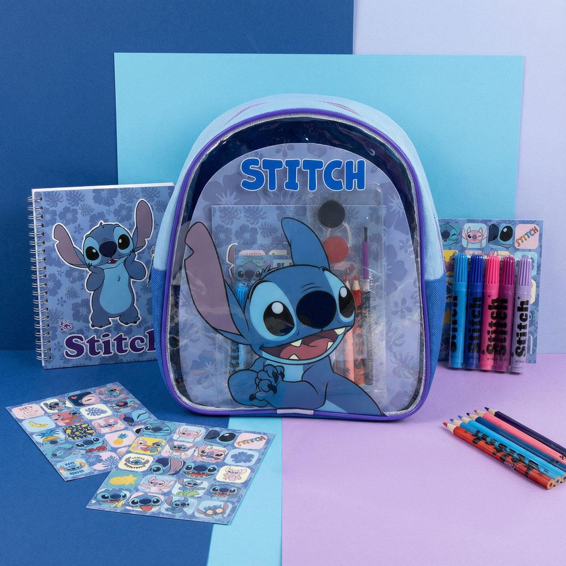 Set de Coloriage Stitch avec Sac à Dos