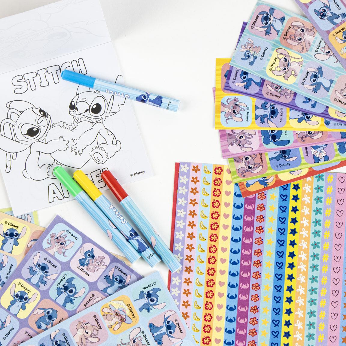 Coffret Stickers et Coloriage Stitch - 1000 autocollants