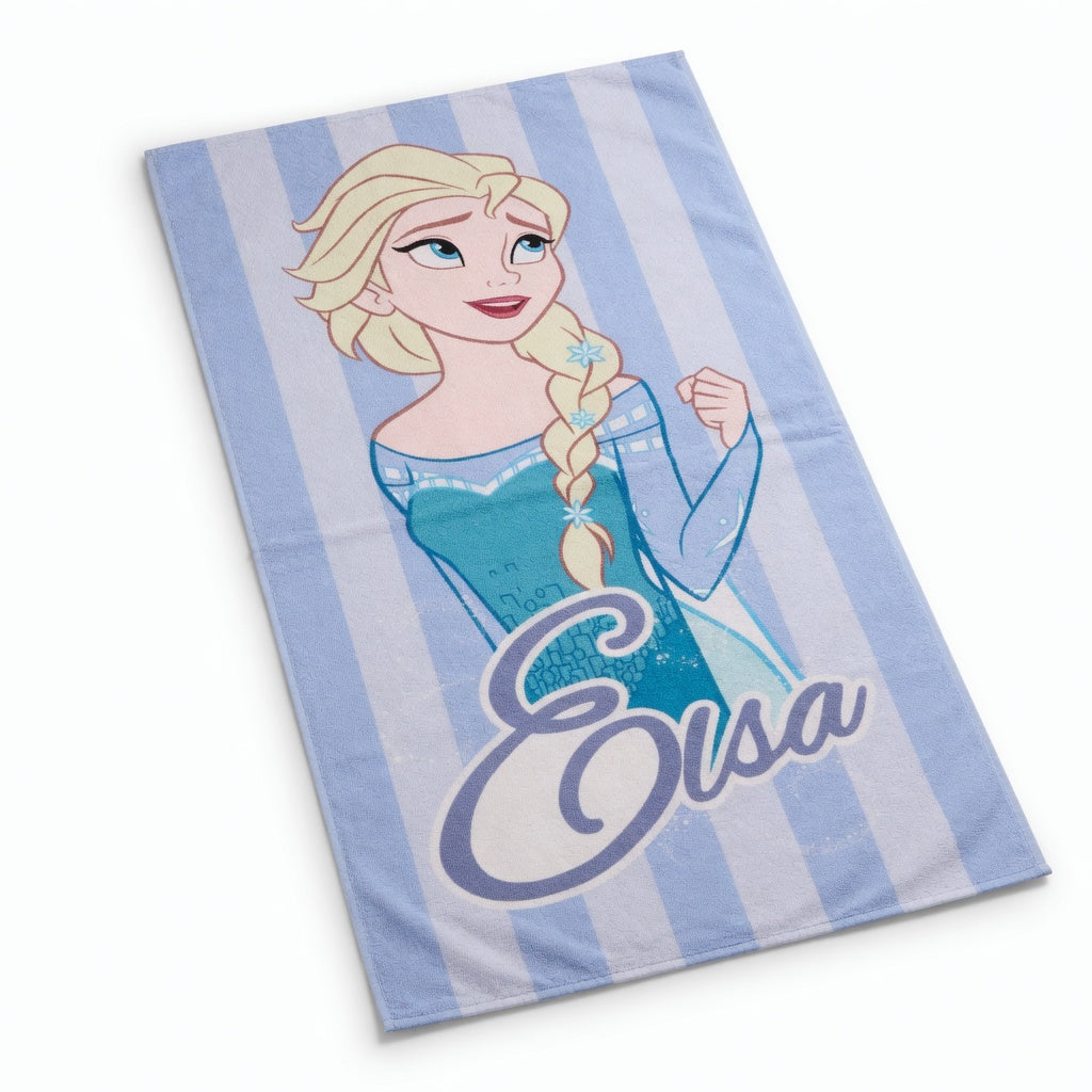 Serviette de plage La Reine des Neiges - 70 x 140 cm