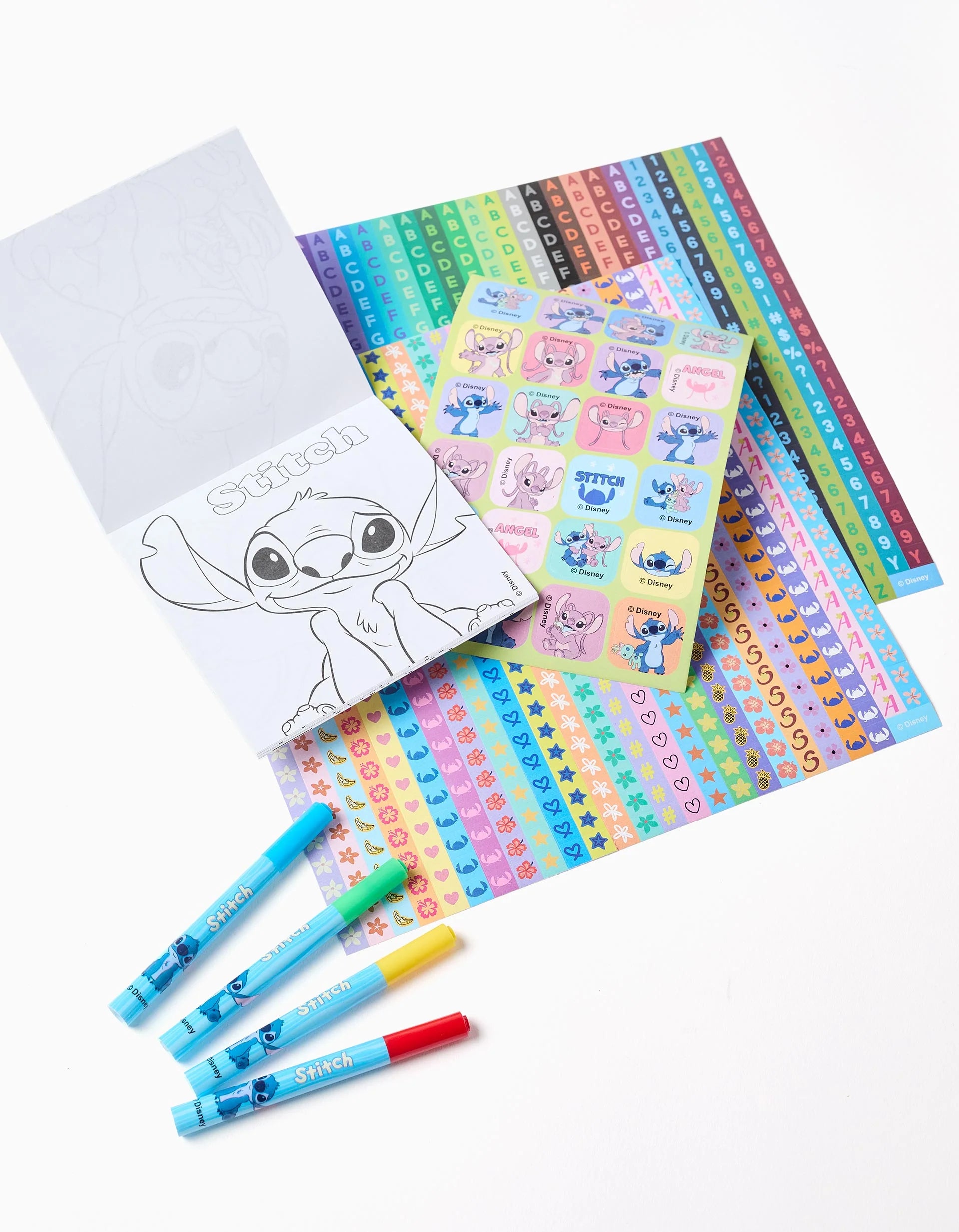 Coffret Stickers et Coloriage Stitch - 1000 autocollants