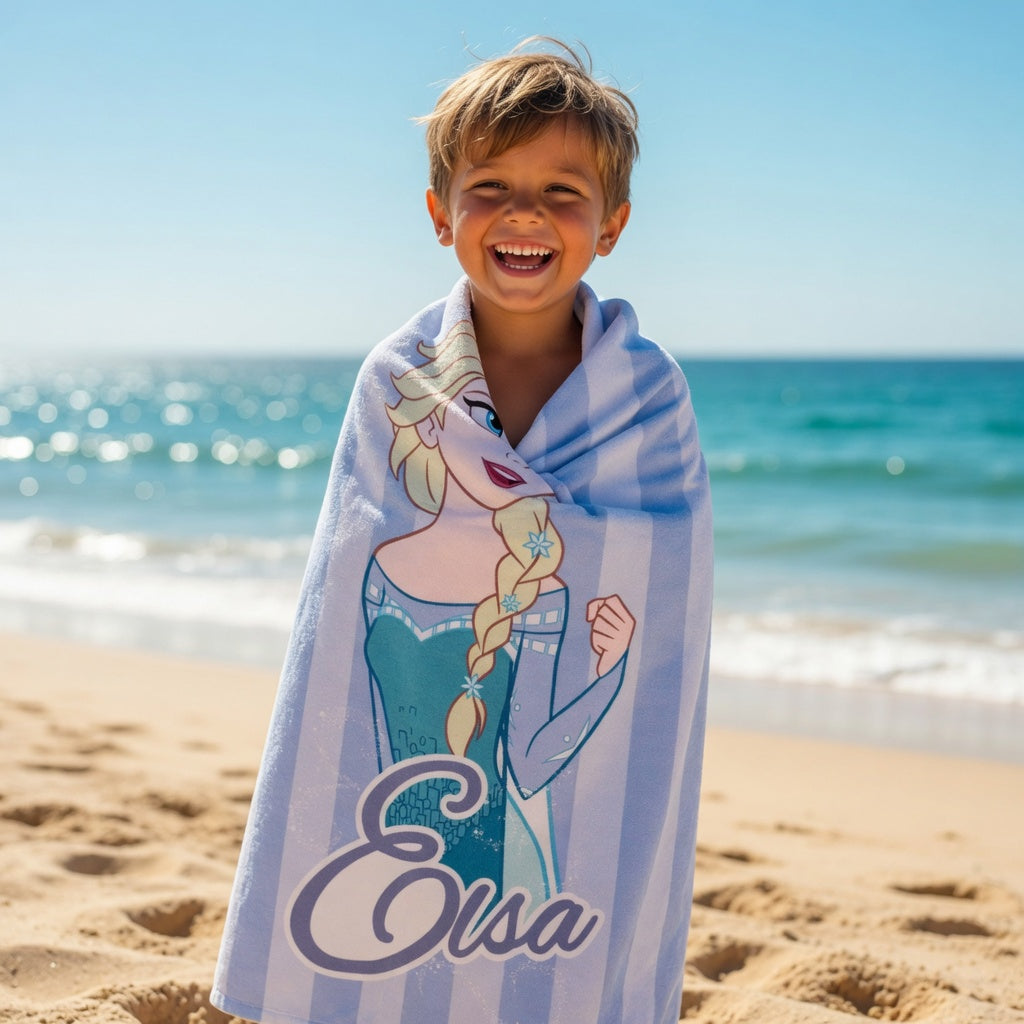 Serviette de plage La Reine des Neiges - 70 x 140 cm