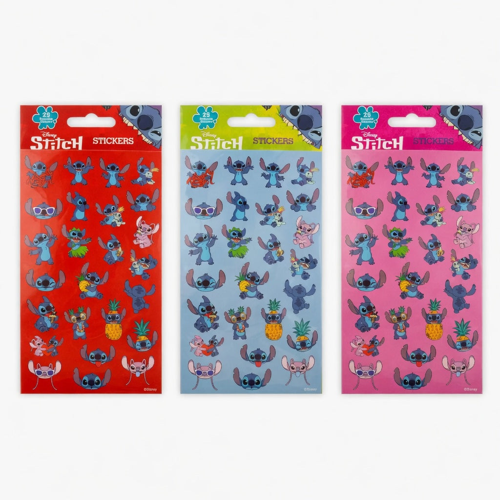 25 Stickers Stitch & Angel au choix