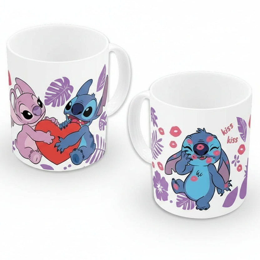 Mug Stitch & Angel Love - 325 ml