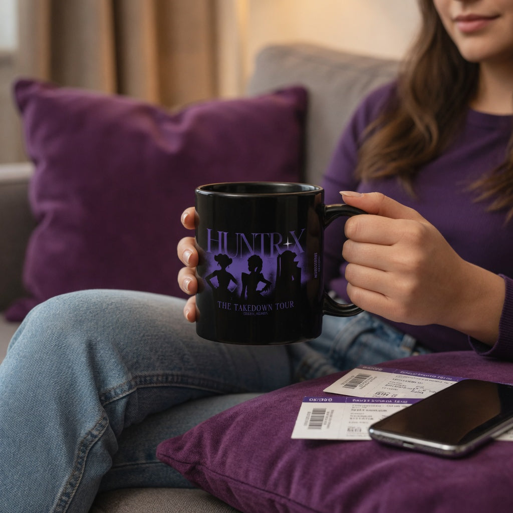 Mug Huntrix Takedown Tour - Black Collection 315 ml