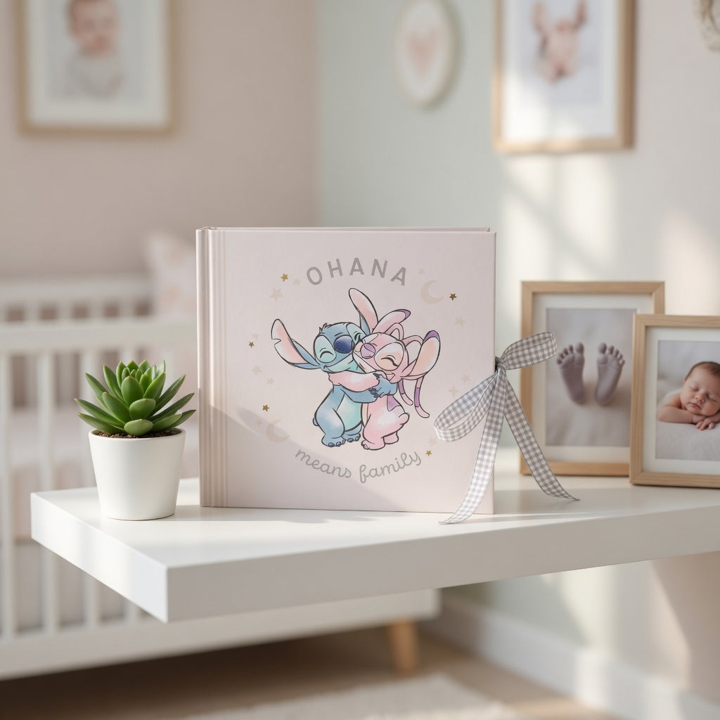 Album photo bébé Stitch et Angel