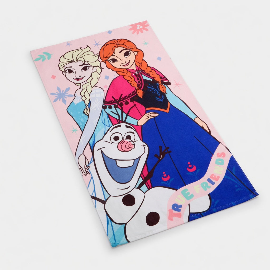 Set Plage Elsa - Sac, Serviette & Casquette Enfant La Reine des Neiges