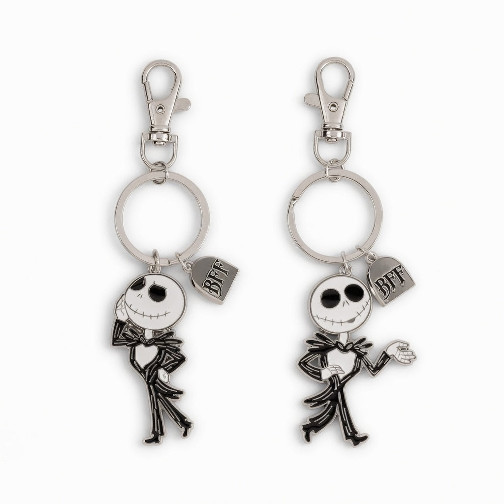 Set 2 Porte-clés BFF Jack Skellington - Amitié Éternelle