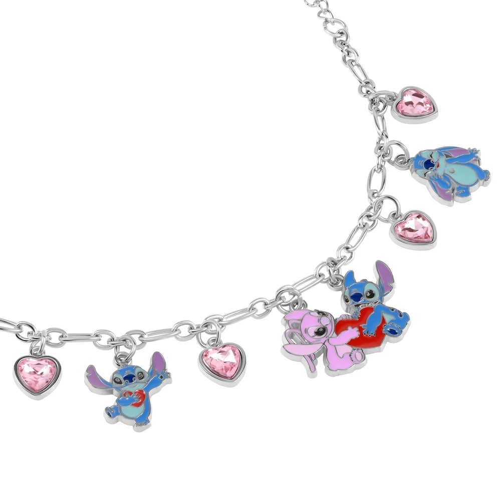 Bracelet Stitch et Angel avec charms