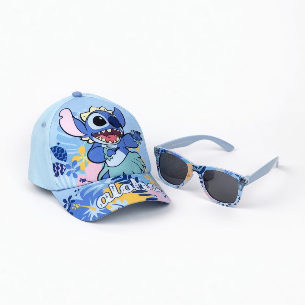 Set Casquette + Lunettes de soleil Stitch