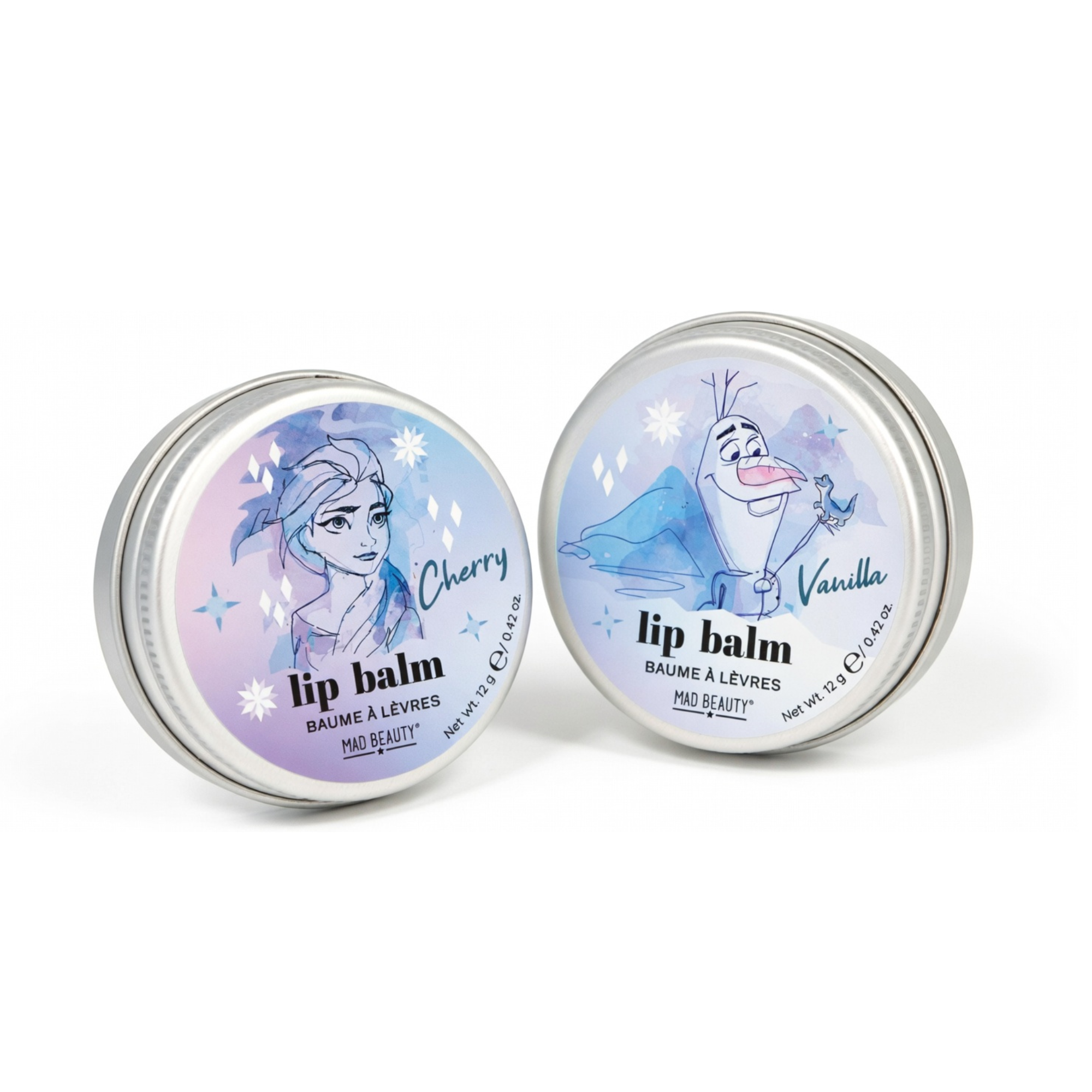Duo de baumes à lèvres La Reine des Neiges - Cerise & Vanille