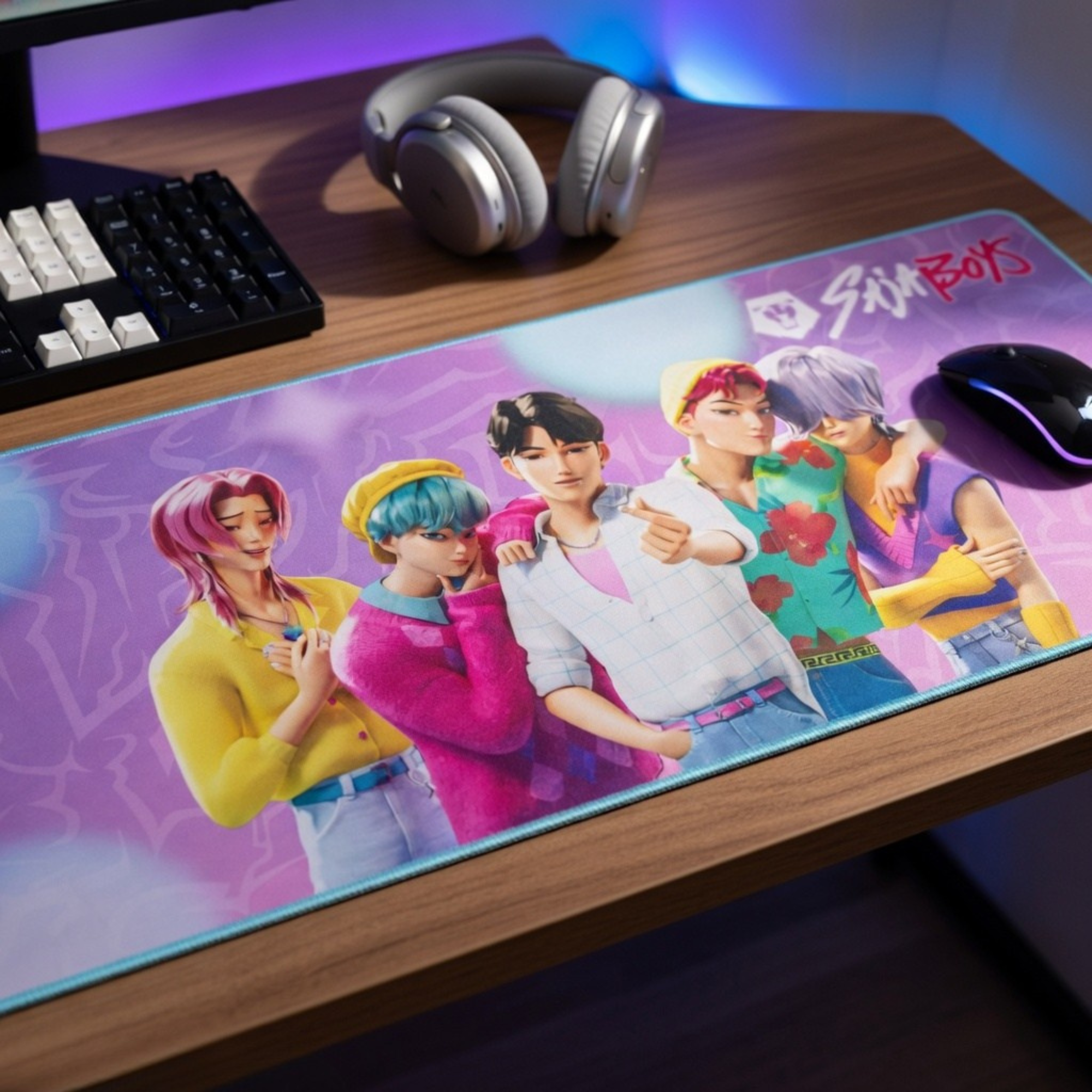 Tapis de souris XL Saja Boys - 80 x 35 cm