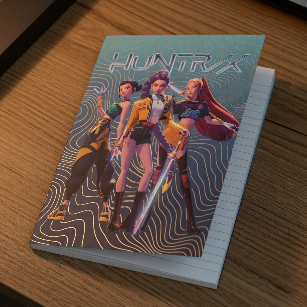 Carnet à lignes Huntr/x - KPop Demon Hunters