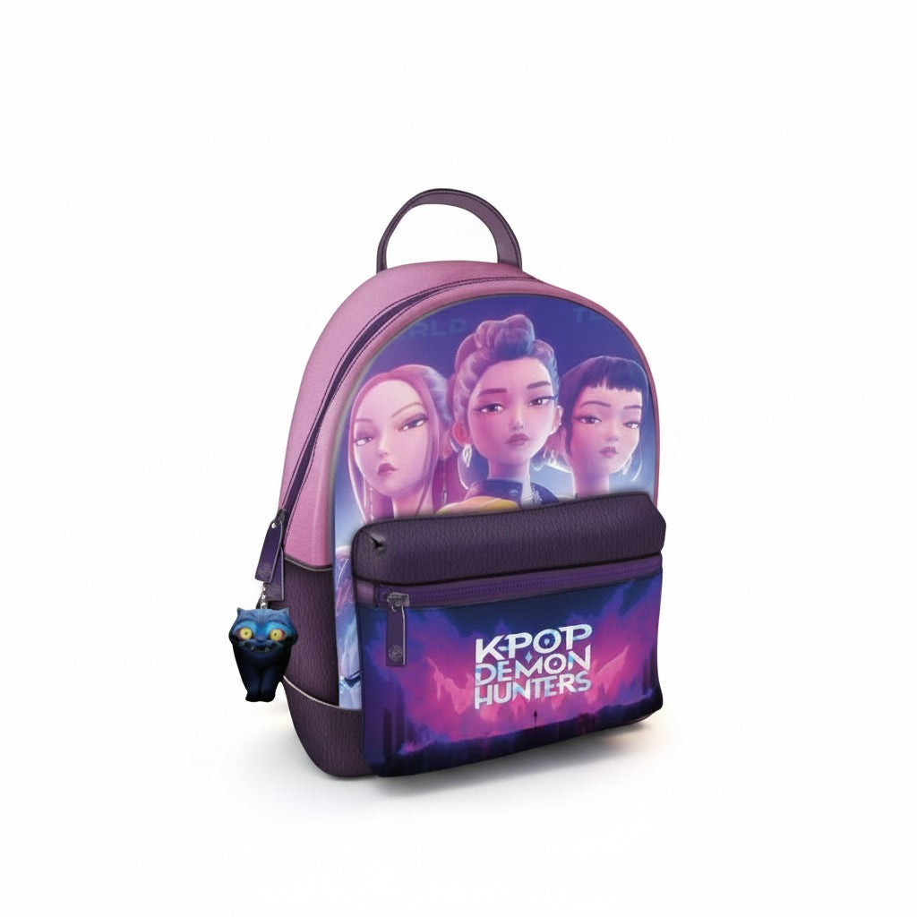 Sac à dos KPop Demon Hunters 30 cm - Charm Derpy inclus