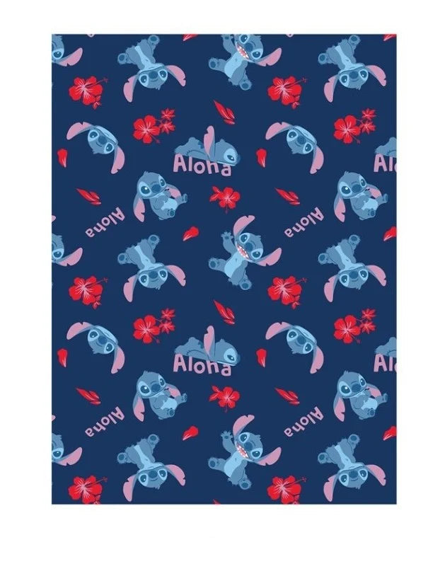 Couverture Plaid Stitch Aloha 110x150 cm