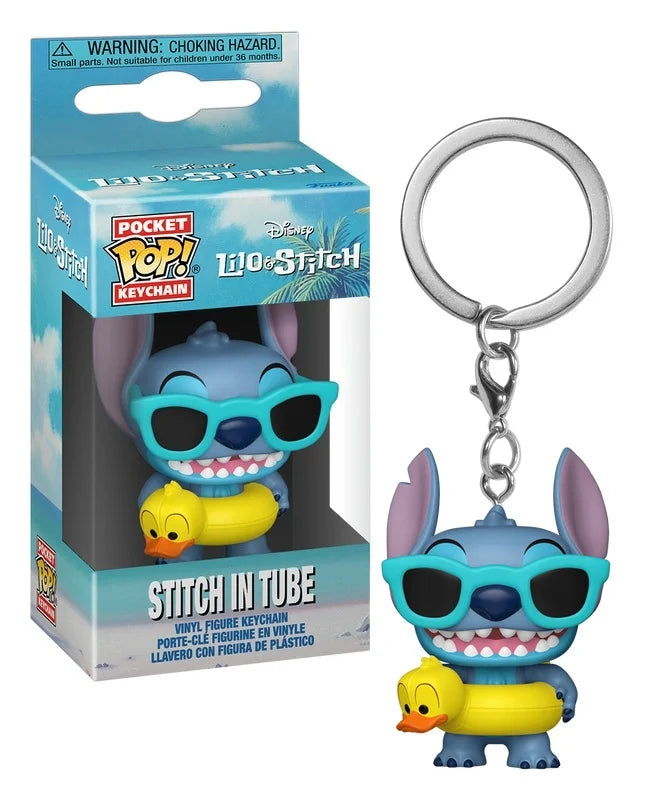 Porte-clés Pocket Pop Stitch en bouée - 4 cm