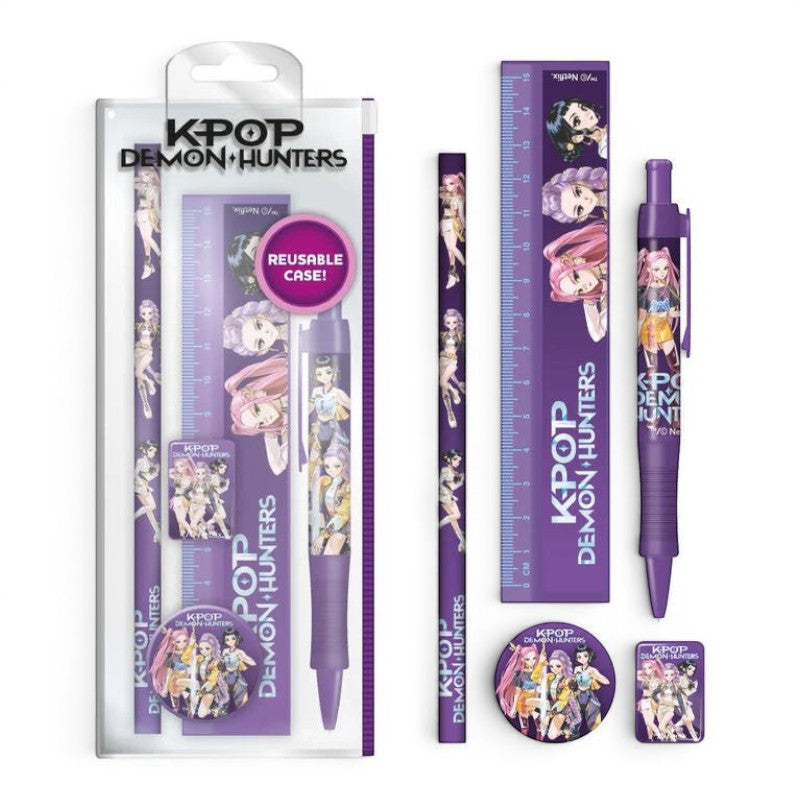 Set de papeterie Huntrix - KPop Demon Hunters