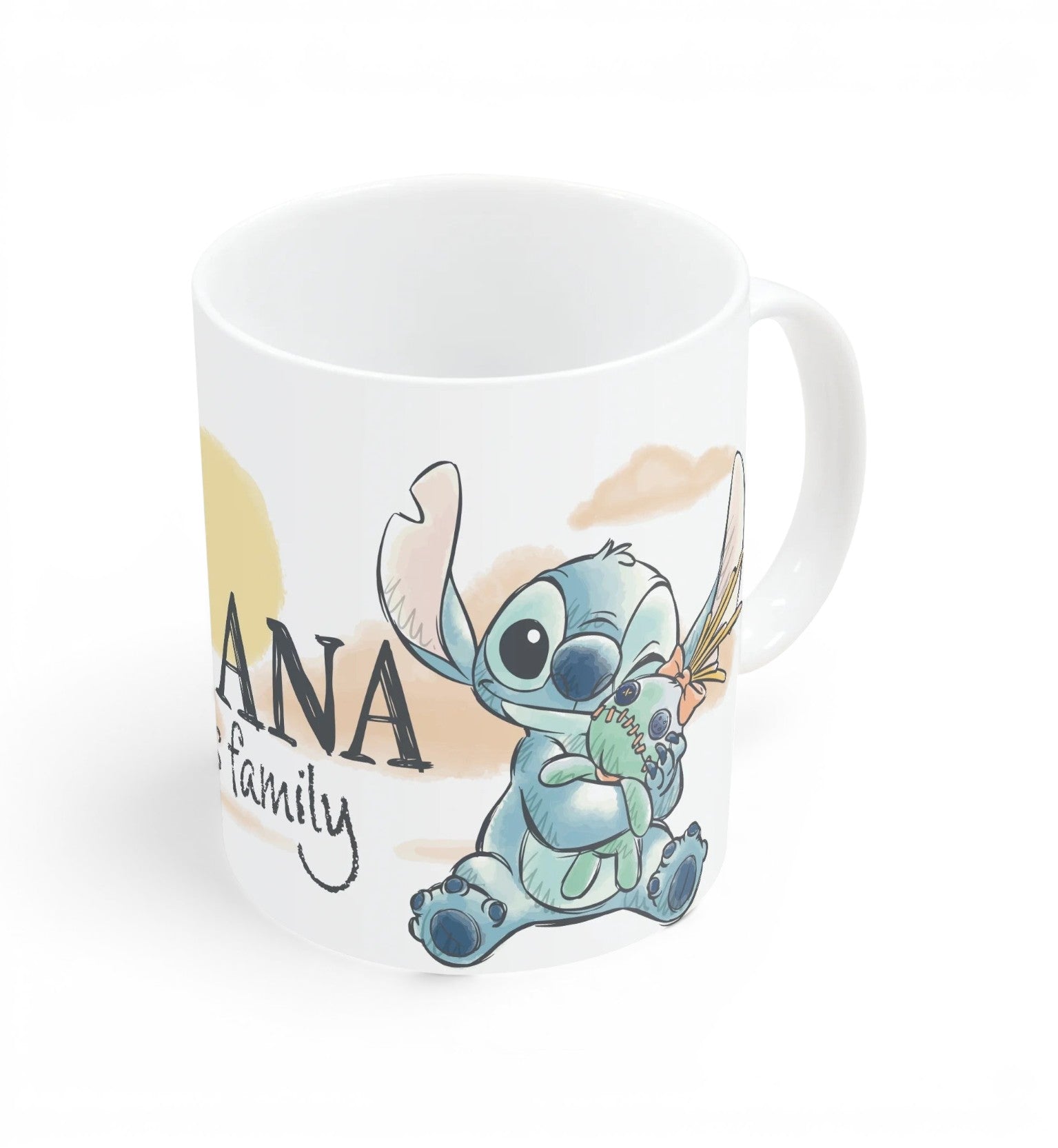 Mug Ohana Stitch & Angel - 325 ml