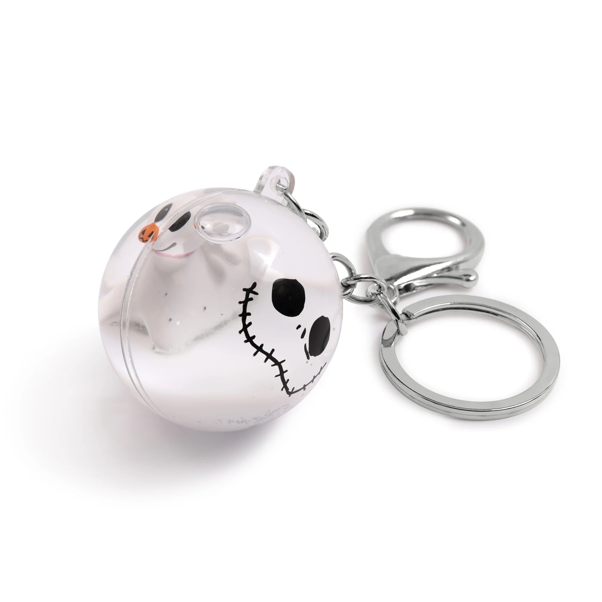 Porte-clés 3D Liquide Zéro et Jack Skellington