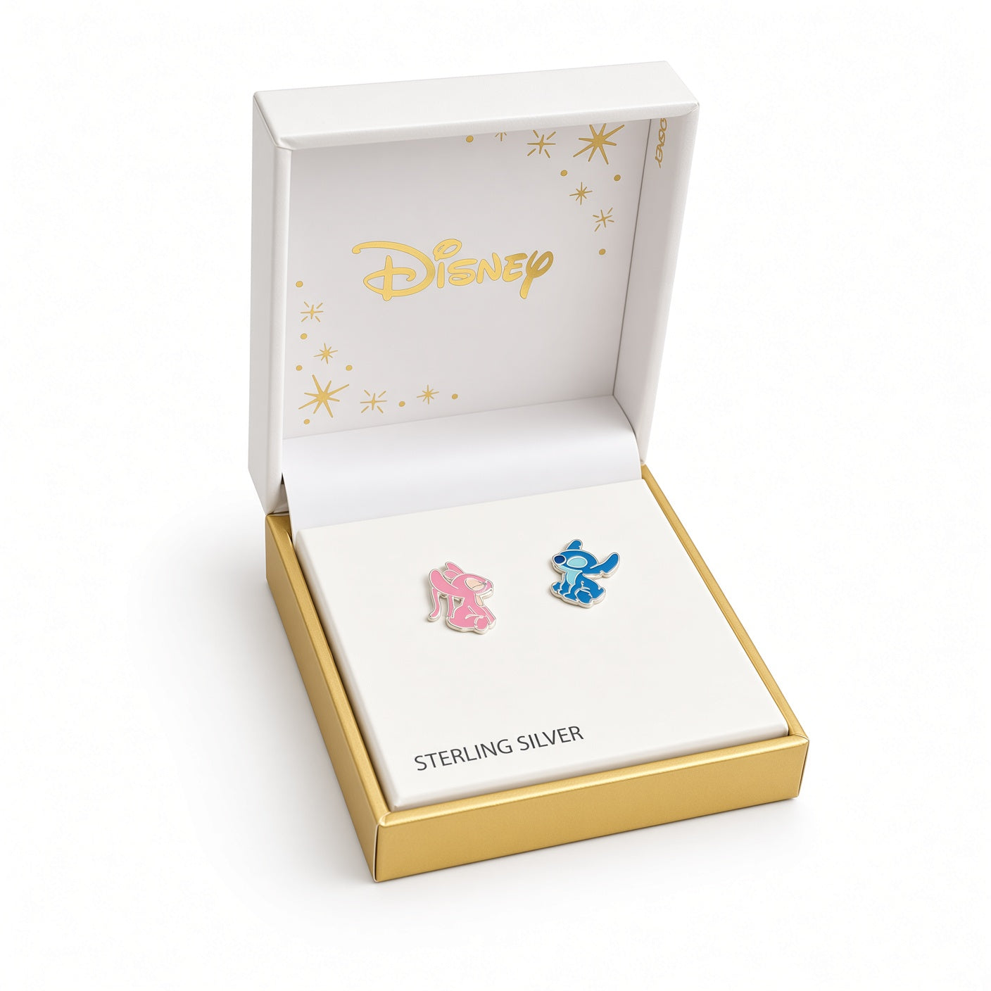 Boucles d'oreilles Stitch et Angel