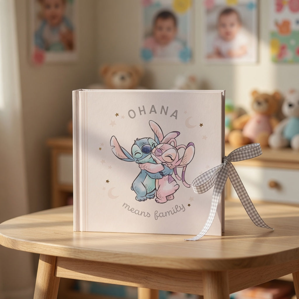 Album photo bébé Stitch et Angel