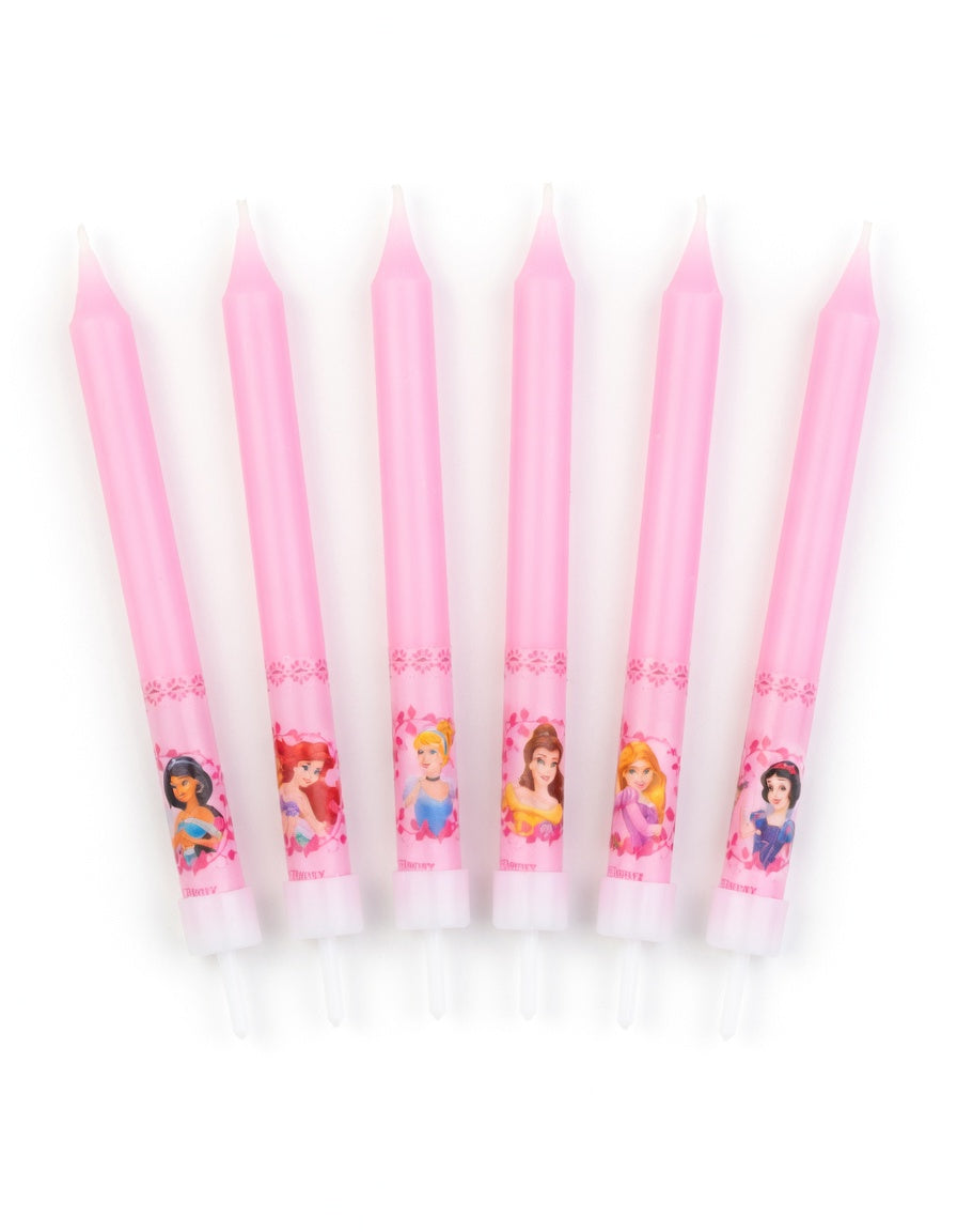 8 Bougies Anniversaire Princesses Disney