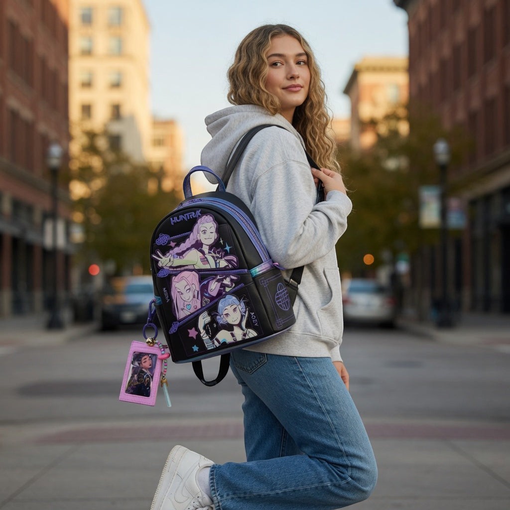 Sac à dos Loungefly Huntrix 30 cm