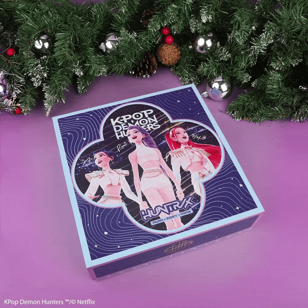 Calendrier de l'Avent Deluxe HUNTRIX - Édition Limitée KPop Demon Hunters