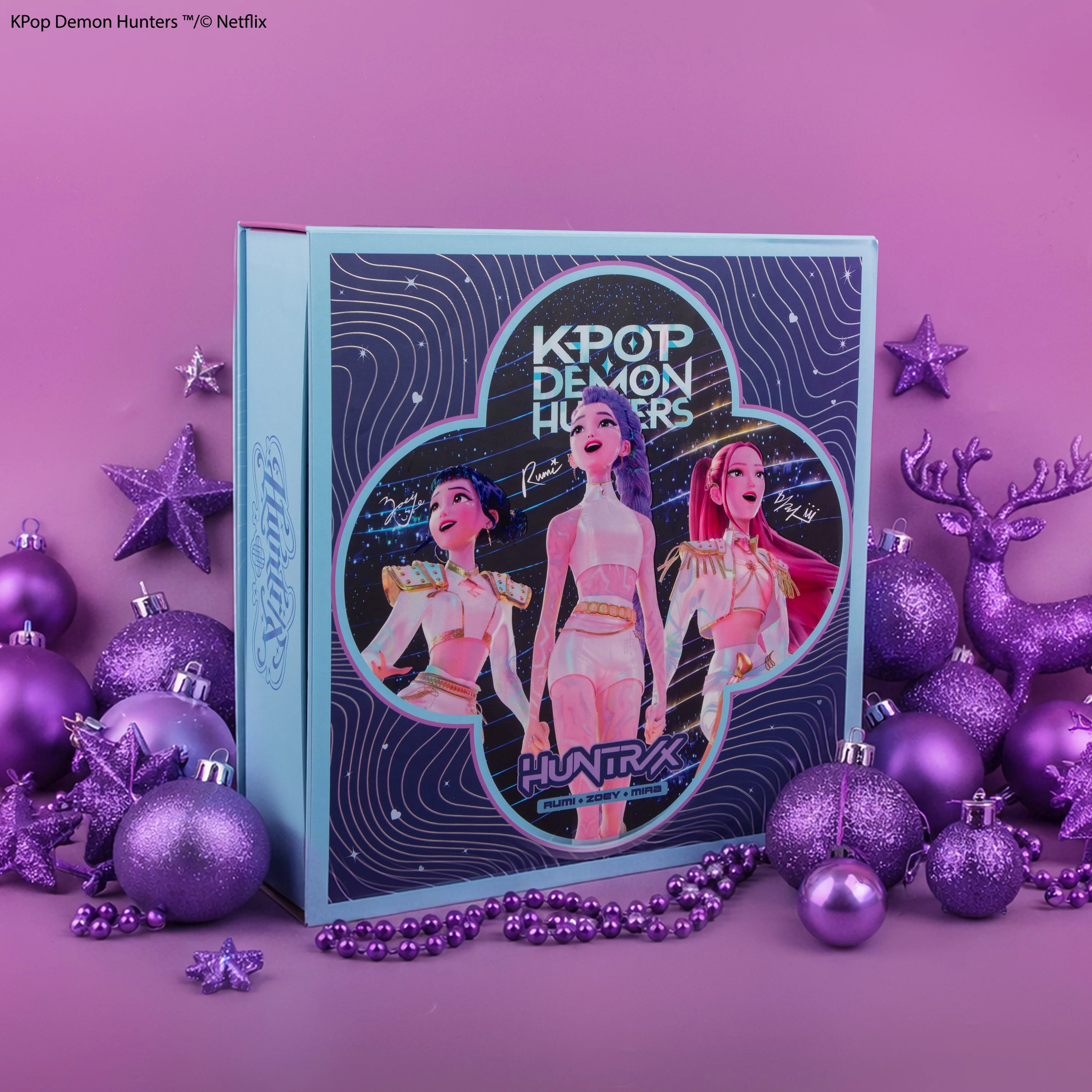 Calendrier de l'Avent Deluxe HUNTRIX - Édition Limitée KPop Demon Hunters