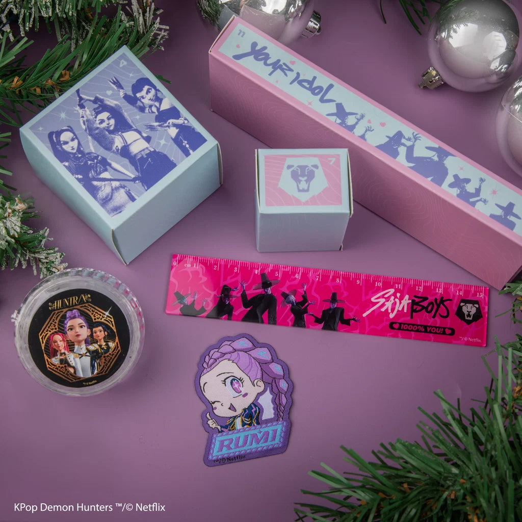 Calendrier de l'Avent Deluxe HUNTRIX - Édition Limitée KPop Demon Hunters
