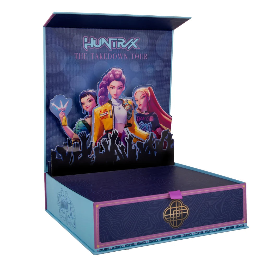 Calendrier de l'Avent Deluxe HUNTRIX - Édition Limitée KPop Demon Hunters