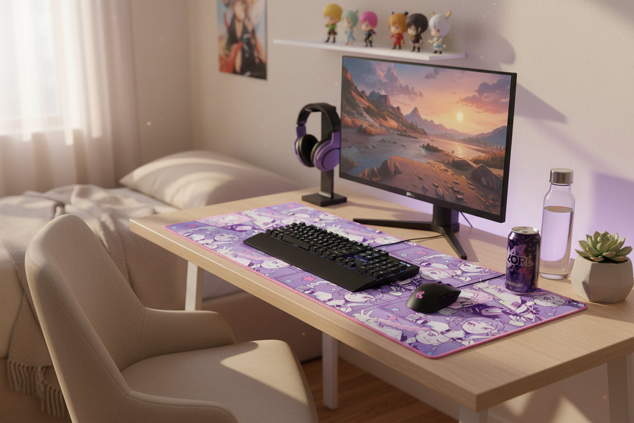 Tapis de souris XL Huntrix - KPop Demon Hunters