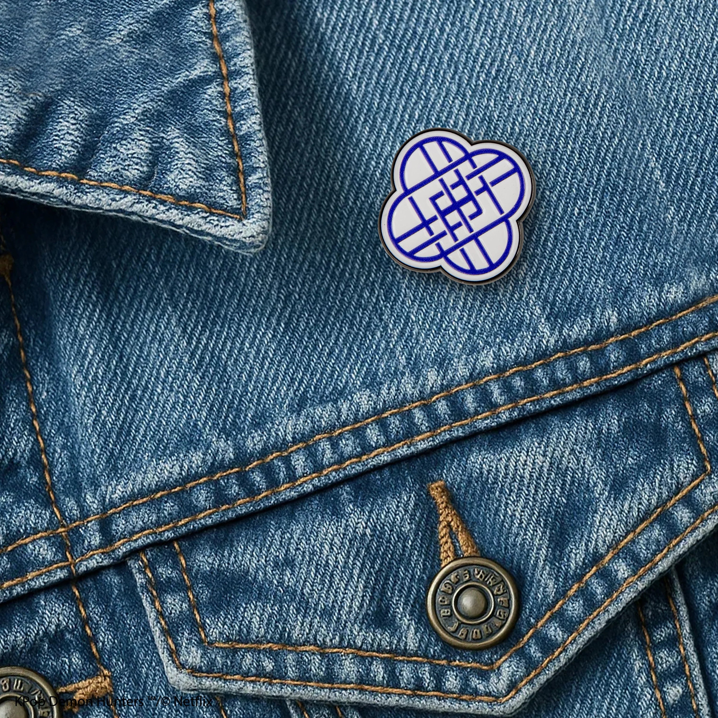 Pin's Logo Huntr/x - KPop Demon Hunters