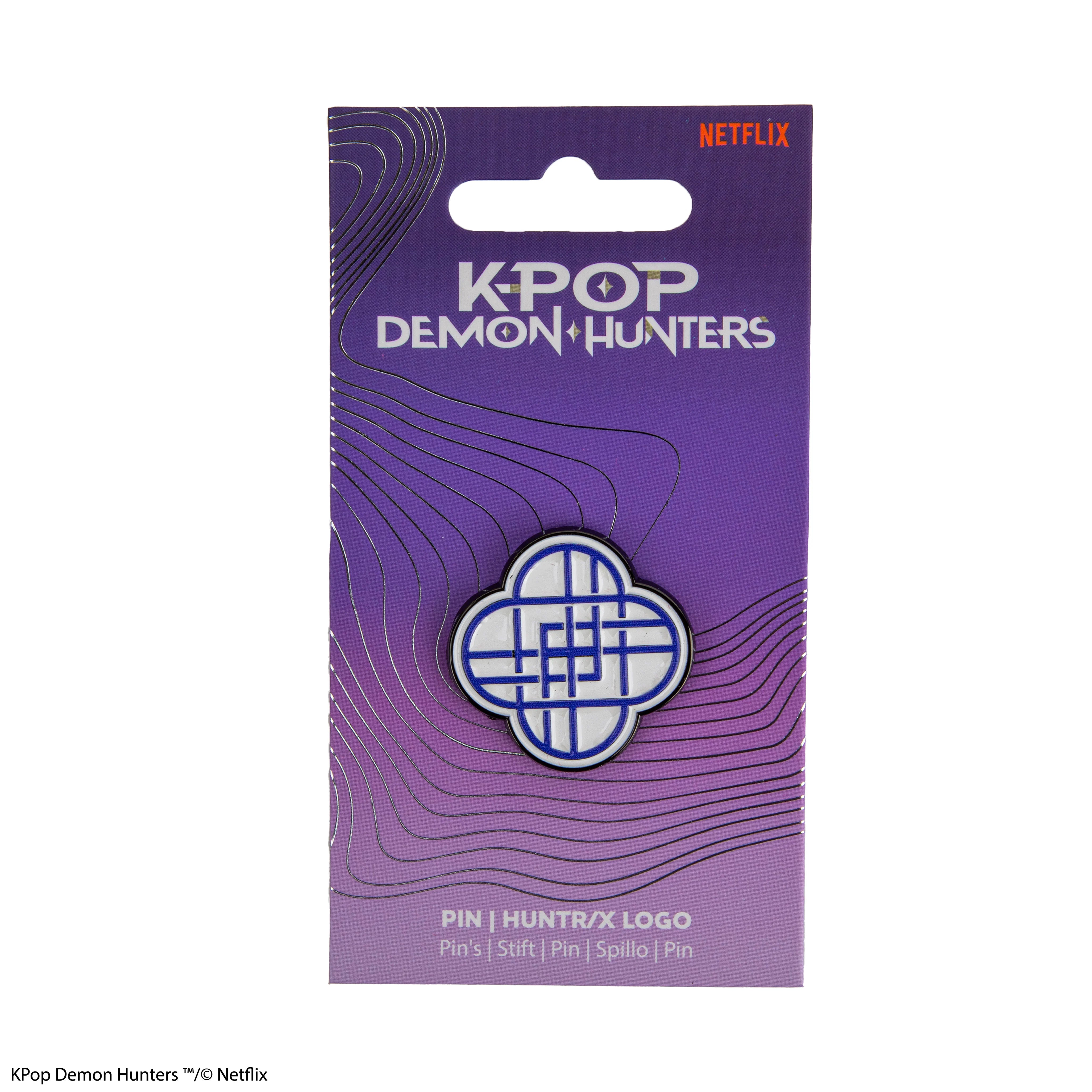Pin's Logo Huntr/x - KPop Demon Hunters