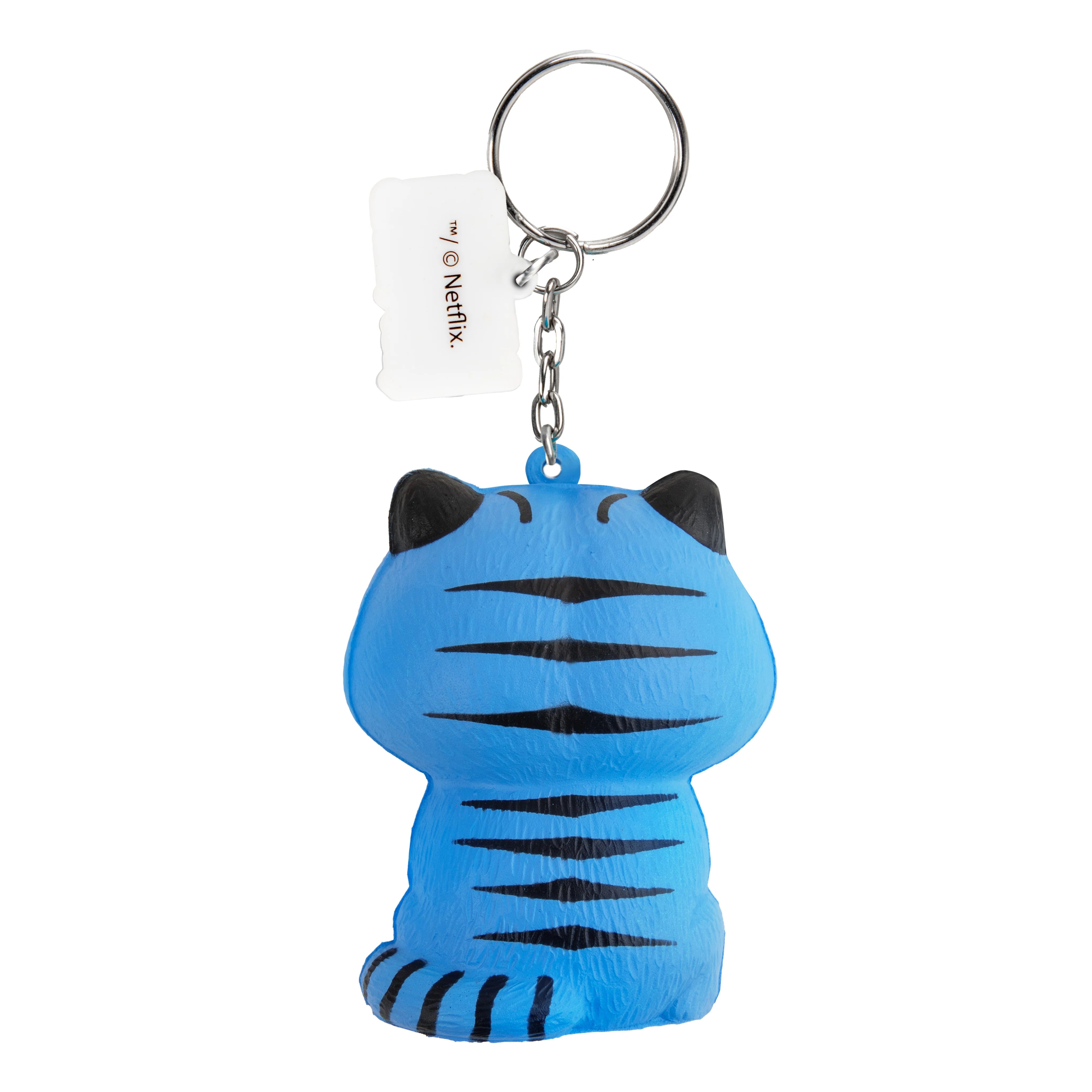 Porte-clés Squishy Derpy Tigre Anti-stress - KPop Demon Hunters