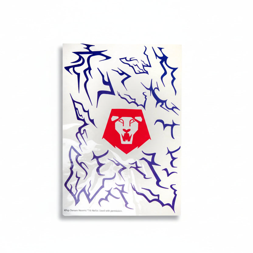 Tatouages Temporaires KPop Demon Hunters - 56 motifs