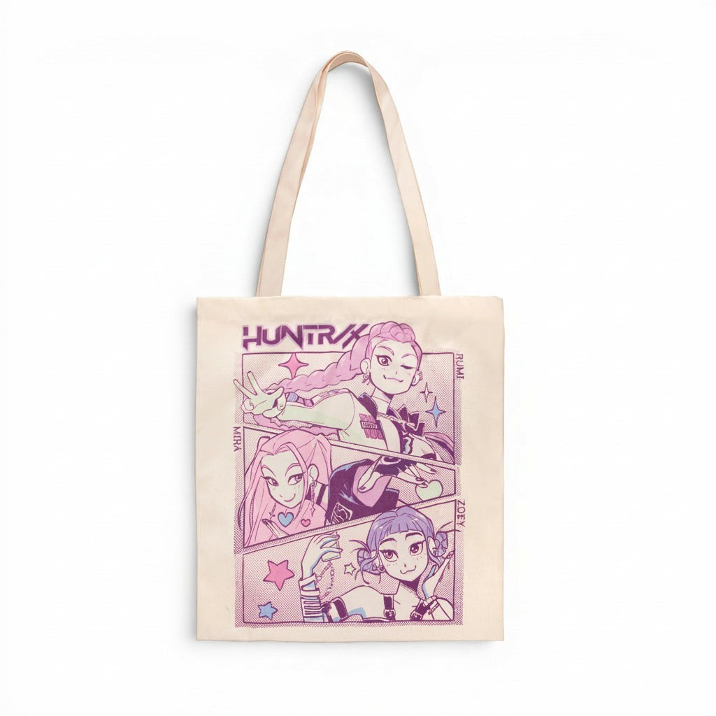 Tote Bag Huntrix rose - KPop Demon Hunters