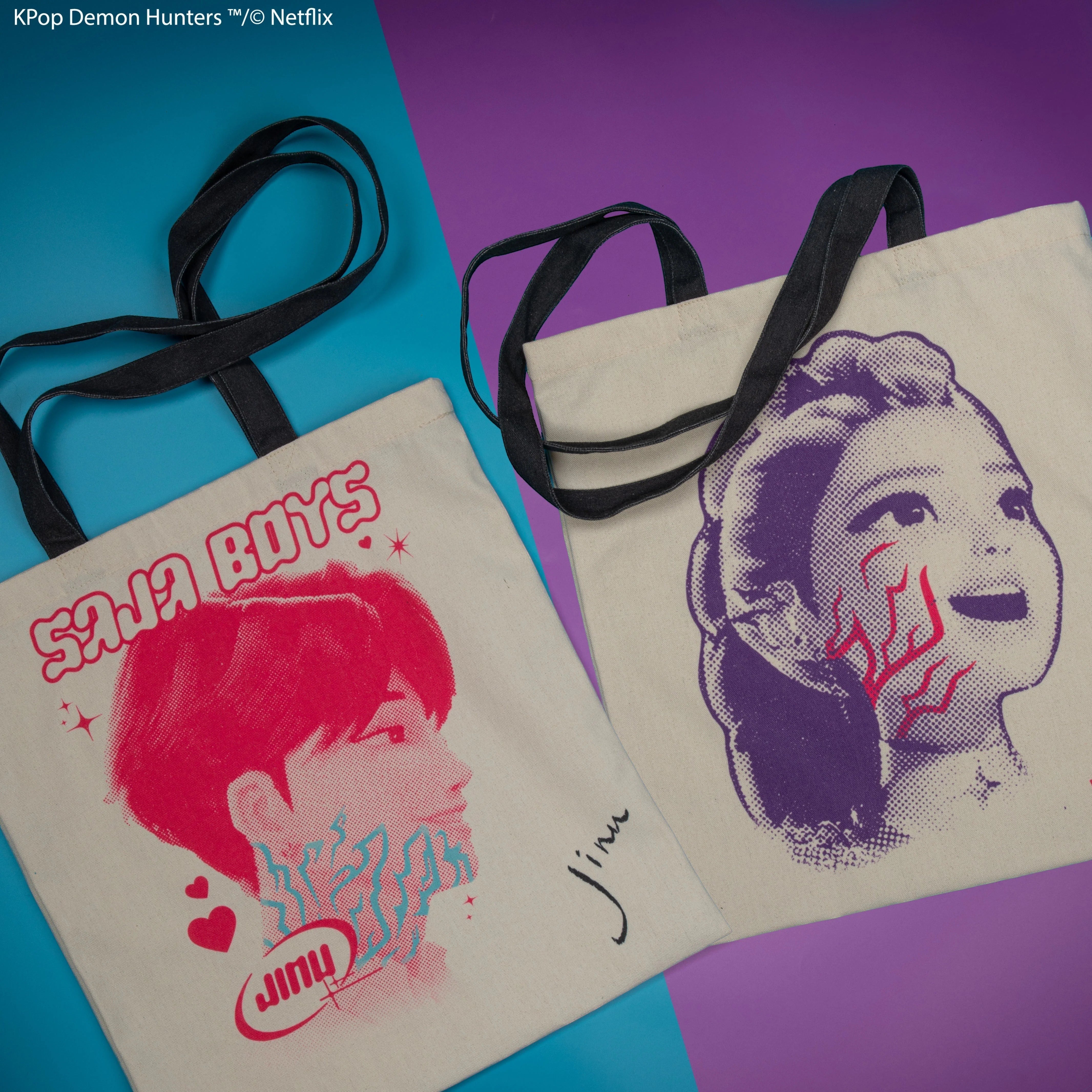 Tote Bag Rumi et Jinu - KPop Demon Hunters