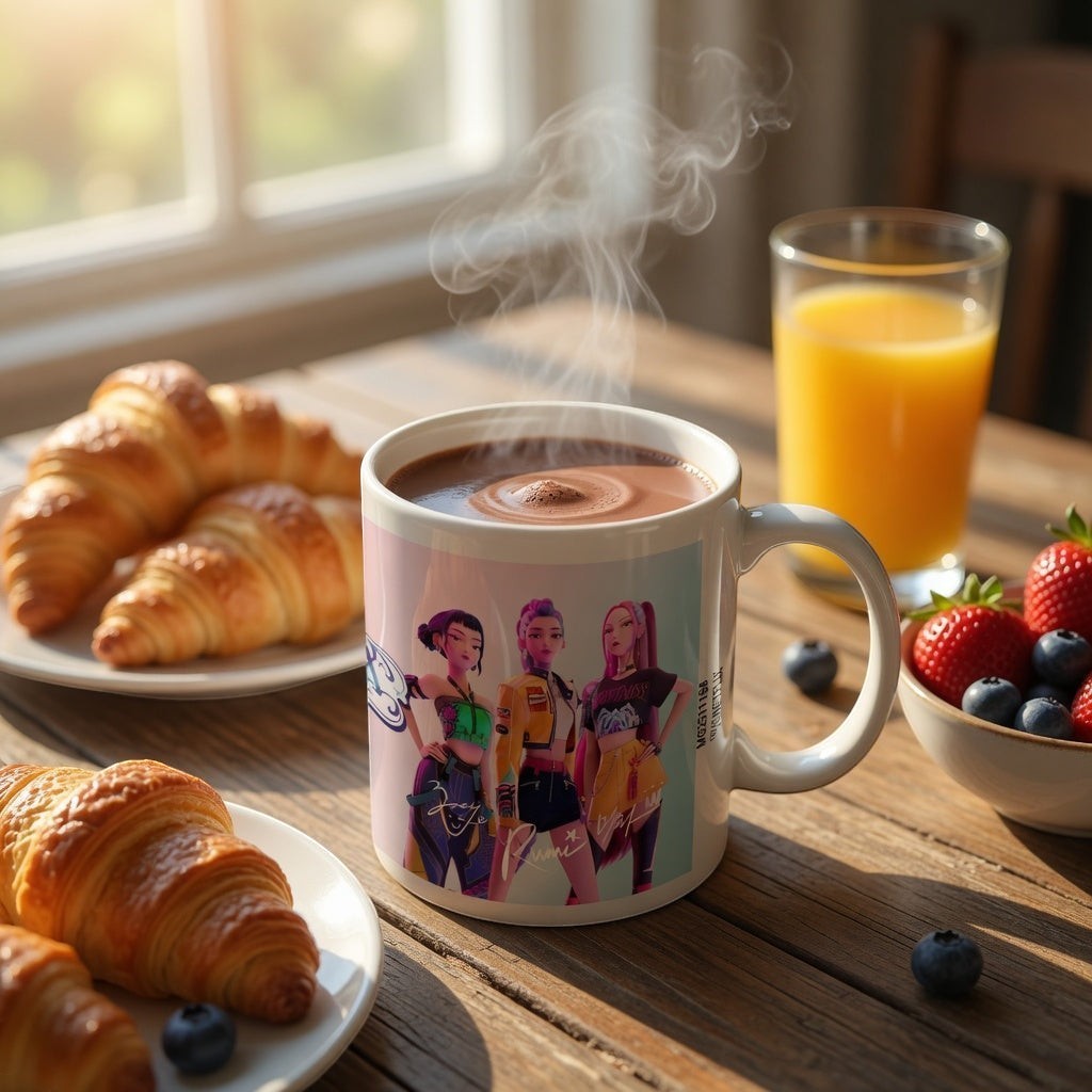 Mug Groupe Huntrix - KPop Demon Hunters 315 ml