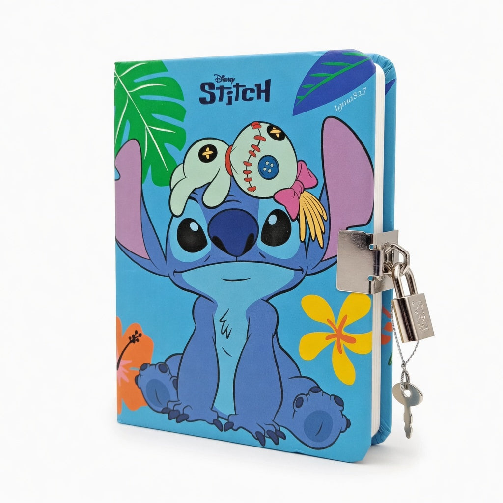 Journal Secret Stitch avec cadenas - Format A6