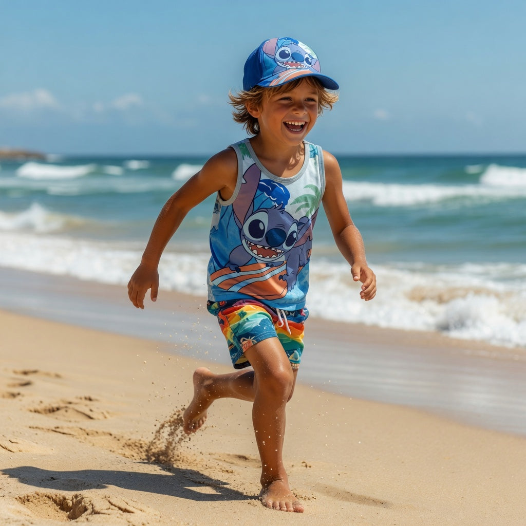 Casquette Stitch Bleu - Enfant