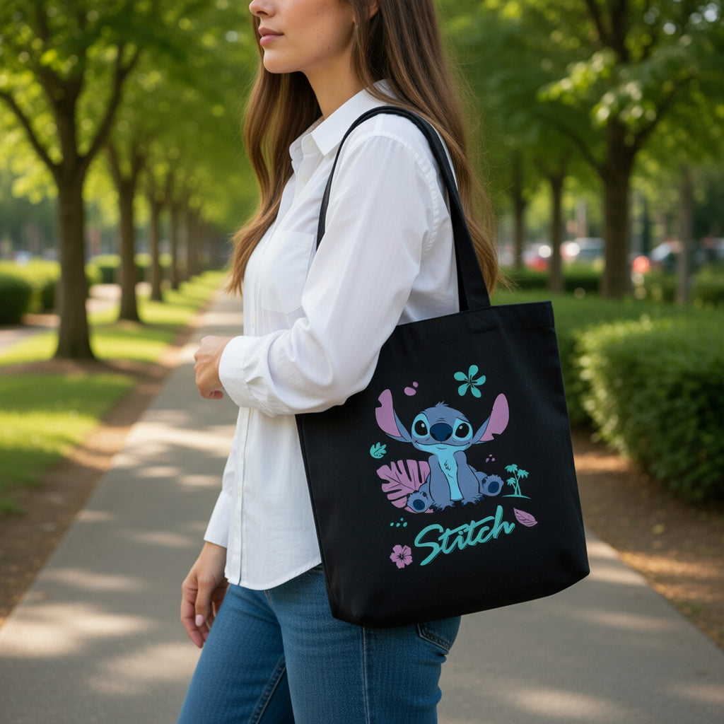 Tote bag isotherme Stitch - Flower 39x37 cm