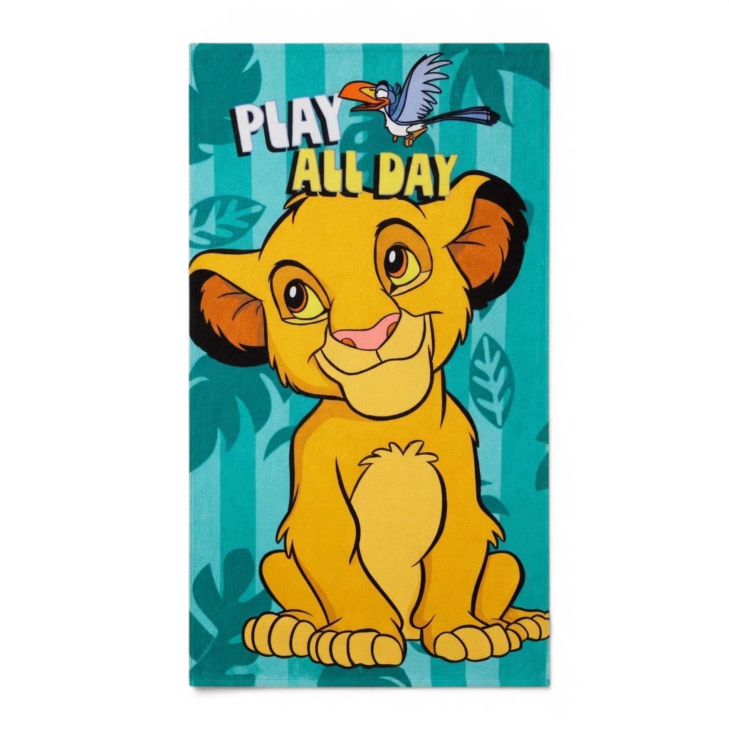 Serviette de plage Simba - Le Roi Lion 70x140 cm