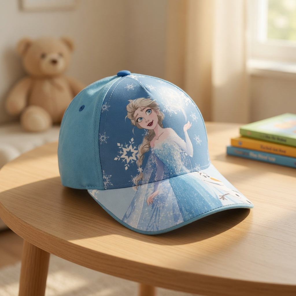 Casquette Elsa - La Reine des Neiges - Bleue