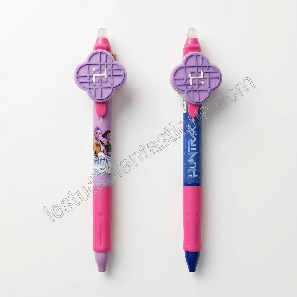 Pack 2 Stylos Effaçables Huntrix