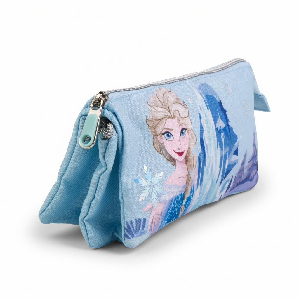 Trousse 3 Compartiments Elsa - La Reine des Neiges