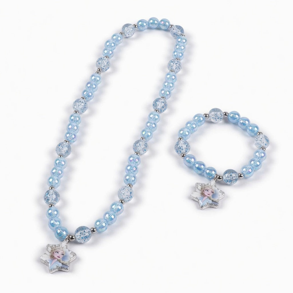 Set Collier + Bracelet Elsa - La Reine des Neiges